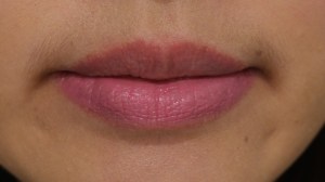 Kiss and Blush #3 Rose Libre on bottom of lip