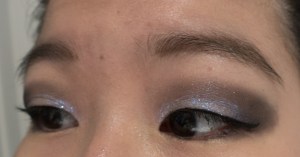 Opal on the lid and Rouge Bunny Rouge Aubergine Gunmetal